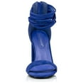 thumbnail image 4 of SIERRA Block Heels, Blue, 7.5, 4 of 5