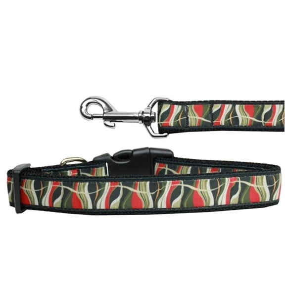 Pet Dog  Cat Nylon Collar or Leash, "Lava Lamp"