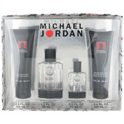 Michael Jordan For Men Set: EDC 1.7oz + ASB 3.4oz + Shower Gel 3.4oz +EDC 0.5oz Mini