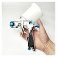 thumbnail image 4 of Spray Gun 400CC Plastic Pot Metal Cup 1.3/1.8mm W101 Authentic Sprayer Pneumatic Paint Airbrush Tool ,Easy to Operate, 4 of 6