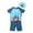 Navy, variant on lnmuld Kids Swimsuits Toddler Boys Zipper Rash Guard Swimsuit Set with Sun Hat UPF 50+ Floral Cartoon Print Bathing Suit for Beach Pool Size:3-4 Years
