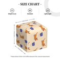 thumbnail image 2 of Rateoe Dachshund Pattern Tissue Box Cover, Modern Square Decorative Leather Facial Paper Case Organizer Holder Dispenser 5X5X5'', 2 of 8