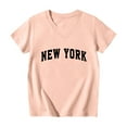 thumbnail image 3 of SNKSDGM Girls Cute Tops for Girls 10 White T Shirts for Kids 10-12 Shirts for Teen Kids Girls Child Short Sleeve Prints T Shirt Trendy Girls Fans Tops 8-9 Years, 3 of 3