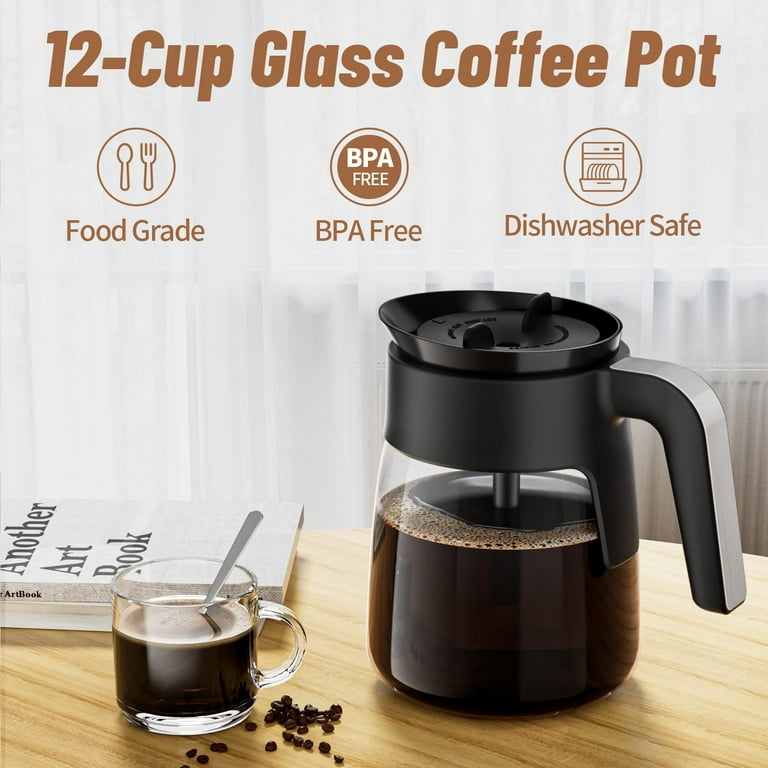 12 Cup Coffee Pot Replacement for Ninja Coffee Maker CFP101 CFP201