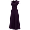 thumbnail image 3 of Dressystar Women Lace Wedding Bridesmaid Dress Female Floor-Length Formal Party Gown, 3 of 6