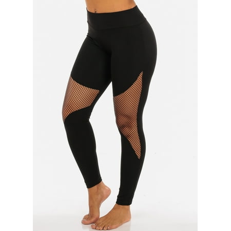 activewear fishnet juniors waisted leggings womens dialog displays option button additional opens zoom