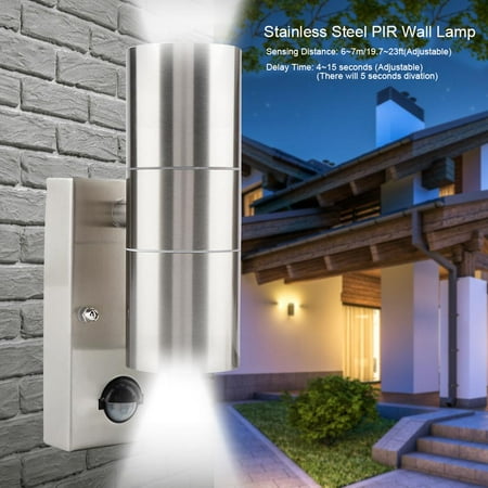 Ejoyous 1pc Up And Down Pir Wall Light Indoor Outdoor Home Garden Ejoyous 1pc Up And Down Pir Wall Light