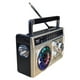 thumbnail image 3 of Radio AM/FM/SW Solar Recargable (5V), Bluetooth, USB/TF, Lampara y Luz RGB, 3 of 7