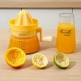 thumbnail image 4 of Manual Juicer with Built-in Measure, Hand Squeezer for Lemon, Lime, Orange. For Home, Office, Camping. Kitchen & Desk Gadget., 4 of 9