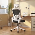 thumbnail image 2 of Silla Amia Ergonómica De Escritorio Oficina Soporte Lumbar Elástico Giratoria, 2 of 8