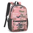 thumbnail image 5 of 17 Inch Lightweight Backpack,PVC Waterproof Oxford Fabric, Ergonomically Designed, with Large Capacity, Camouflage Print, 5 of 5