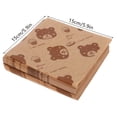 thumbnail image 2 of 100PC Sandwich Packaging Paper Food Grade Without BisphenolA Oil Resistant Paper Bread Sandwich Fries Oilpaper Baking Tools, 2 of 5
