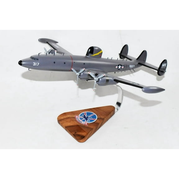 Lockheed Martin® EC-121 Constellation® (WV-2 Warning Star) VW-13, 18" Mahogany Model