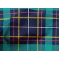 thumbnail image 4 of oneOone Cotton Cambric Navy Blue Fabric Madras Check Diy Clothing Quilting Fabric Print Fabric By Yard 56 Inch Wide, 4 of 4