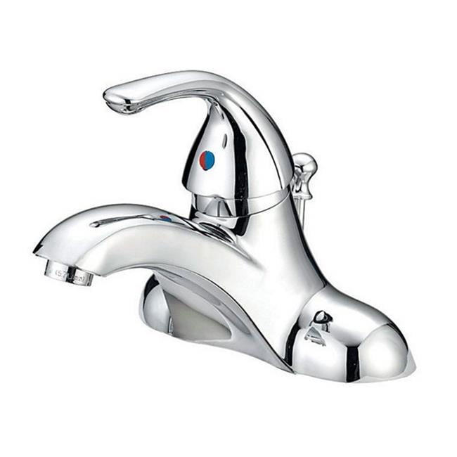 Oakbrook F41BC411CPACA1 Chrome Single Handle Bathroom Faucet PopUp