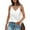 White, variant on ITSAME Womens Silk Satin Tank Tops, V Neck Spaghetti Strap Sleeveless Dressy Flowy Cami Blouses Beige XL