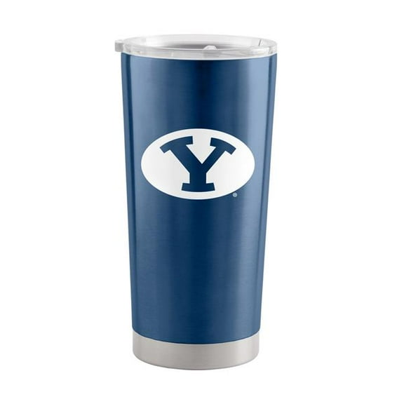 Logo Brands 116-S20T-1 Brigham Young 20 oz Gameday Stainless Steel Tumbler