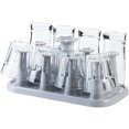 thumbnail image 2 of Feiqiong PP Estante de almacenamiento de cocina Taza Tazas de café Estante de secado Colgador de drenaje de vidrio de escritorio Soporte Organizadores de utensilios de cocina caqui 29.5*15.5*10 cm Matsuzay JJ21222-09, 2 of 6