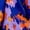 blue, variant on New Autumn Women's Printed Dress, Elegant Long-Sleeved Dress