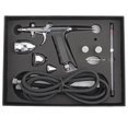 thumbnail image 1 of Gravity Feed Airbrush Spray Gun Kit 0.3mm 0.5mm 0.8mm with Cups No Nozzle, 1 of 4