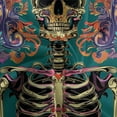 thumbnail image 6 of 2/3pcs Bedding Set Skull Comforter Cover Pillowcase Teen Adult Unique Design Bedroom Decor,Queen (90"x90"), 6 of 6