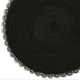 thumbnail image 3 of Dainty Home Set of 6 Placemats | Elegant and Durable | 15x15 in Round Woven Non-Slip Washable Place Mats | Tear-Resistant Heat | Resistant Placemats, 3 of 4