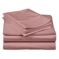 thumbnail image 4 of Rose Pink Luxury Extra Soft Deep Pocket Fresh Breathable Sheet Set Twin - Rose, 4 of 5