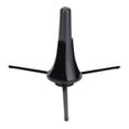 thumbnail image 1 of Foldable Clarinet Oboe Stand Straight Saxophone Tripod Holder for Wind Instrument Black, 1 of 7