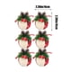 thumbnail image 3 of Ganfancp Bolsa de Tela Navideña Plaid Rojo 6Cm Adornos para Colgar Del Árbol de Navidad Colgantes Decorativos de Espuma Navideños. Ofertas Flash Pelota de Espuma de 6×6 Cm, 3 of 6