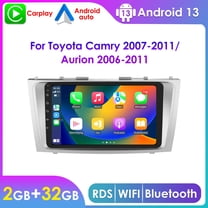Hizpo Android 13 Bluetooth Apple CarPlay 2 32GB Wifi AUX 9" Touch Screen Car Stereo Radio Head Unit Multimedia GPS Navigation Player In Dash For Toyota Camry 2007 2008 2009 2010 2011