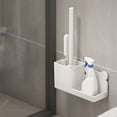 thumbnail image 1 of Xihbxyly Perchero de Pared, Organizador de Zapatillas Sin Taladros, Zapatero con Drenaje Eficiente, Ahorra Espacio y Permite Guardar Toallas, Ideal para El Pasillo Del Baño, Fácil Instalación., 1 of 7