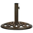 thumbnail image 2 of CHOK Umbrella Base Bronze 15.7”x15.7”x12.6” Cast Iron, 2 of 8