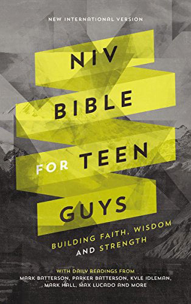 NIV Bible for Teen Guys, Hardcover: Building Faith, Wisdom and Strength (Hardcover) - image 2 of 2