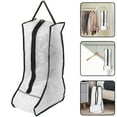 thumbnail image 3 of Troglfold zipper shoe bag 2Pcs Clear Boot Storage Bags Tall Organizers for Travel,18.9"X11.02"X7.87", 3 of 10