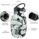 thumbnail image 3 of Botella de agua de viaje plegable de 18 oz, botellas de agua plegables de silicona reutilizables sin Bpa para gimnasio, camping, senderismo, botella de agua portátil a prueba de fugas para deportes, 3 of 5