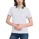 thumbnail image 1 of Negocios Tops Casuales para las Mujeres Manga Corta Botón de Solapa Abajo Camisa Desgaste de Oficina Transpirable, 1 of 8
