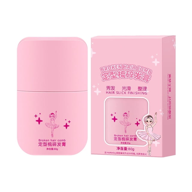 Pisexur Belleza Maquillaje Crema para peinar el cabello, arregla el cabello dañado, moldea el flequillo, nutre, da brillo y seguridad, antiestática, 80 gpara mujeres y hombres