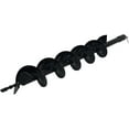thumbnail image 2 of XtremepowerUS Earth Auger Drill Bits 4" 6" 8" 10" 12" For Gas Powered Auger Post Hole Digger 4" Hole Inner Diameter 3/4" Shaft, 2 of 4