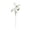 White, variant on Single Stalk Artificial Dianthus Flower Pick, 5 Colors Available Silk Flower Sprig, Realistic Faux Floral for Vase Filling Wedding Table Centerpiece Home Arrangement