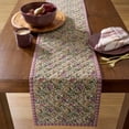 thumbnail image 2 of Better Homes & Gardens Edith Vine Floral 90" x 14" Cotton Linen Table Runner, 2 of 5
