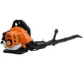 thumbnail image 4 of DJZ 205 Mph 550 Cfm 52cc Gas 2 Stroke Powered Leaf Blower 6800rpm Dust Blower,Backpack Leaf Blower (Orange), 4 of 13