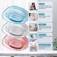 thumbnail image 4 of Hyasfey Hemorrhoids Sitz Bath Large-Capacity Wide Seating Area Anti-Overflow Toilet Wide Seat Universal Fit Sitz Bath, 4 of 8