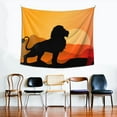 thumbnail image 2 of Sunset Lion King Tapestry, lion，sunset Style Wall Decor Home Decor Bedroom Living Room Dorm Tapestry Room Wall Hanging 60" x 51", 2 of 7