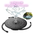 thumbnail image 2 of 3.5W/2.8W Outdoor Solar Fountain Circular Split Design Fountain Multiple DIY Nozzles Kit Solar Bird Bath Fountain Pump 3.5W, 2 of 6