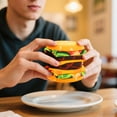 thumbnail image 4 of Funny Burger Socks Box for Men Dad Women Teen Boys -Funny Gifts Hamburger Novelty Funky Crazy Silly Cool Food Socks -Fathers Valentines Day Birthday Gag Christmas Gift Ideas Stocking Stuffers, 4 of 7