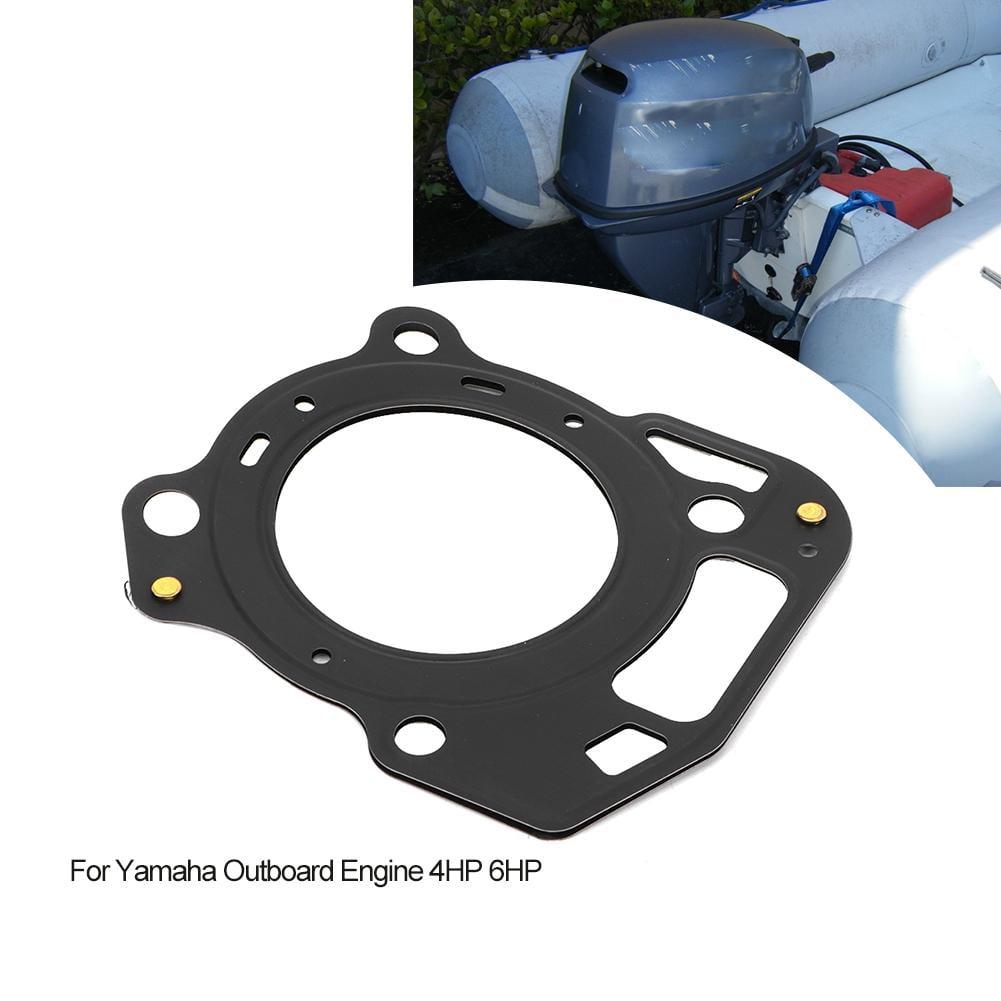 Tebru Outboard Motors Parts,Cylinder Head Gasket Fit for Yamaha
