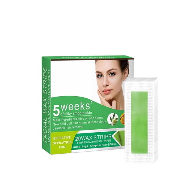 Gentle And Clean Facial Hair Removal Patch An Effective Hair Removal Care Strip That Warmth And Effective Hair Removal Making Your Skin Smooth And Non Irritating.