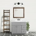 thumbnail image 3 of Design House Brookings 37-Inch Vanity in Gray with Modern Sink Top, Fully Assembled, 3 of 22