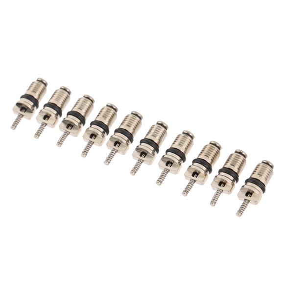 AC Haute Pression Noyau de Soupape, 50PCS Compatibilité de Noyau de Soupape de Climatisation de Voiture pour la Série R134
