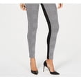 thumbnail image 3 of INC International Concepts Women's Petite Houndstooth Front Ponte Back Leggings Black Size 16 P, 3 of 3
